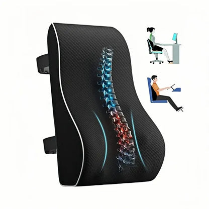 Memory Foam Lumbar Support Pillow for Chair