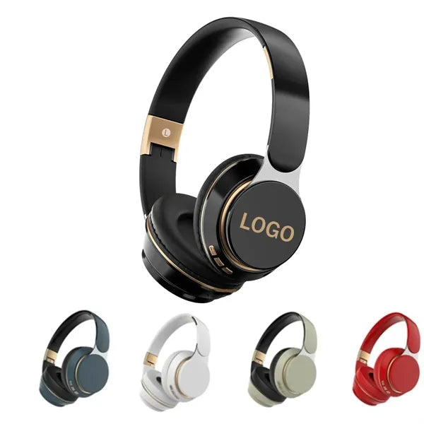 Stereo Wireless Bluetooth Headset Folding Telescopic