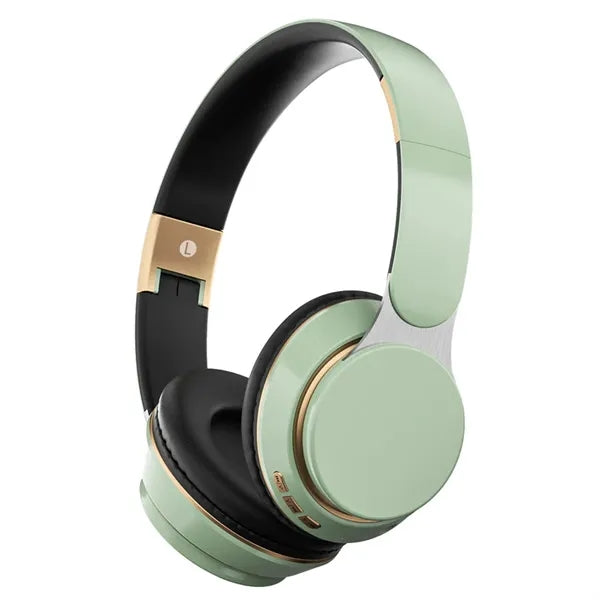 Stereo Wireless Bluetooth Headset Folding Telescopic