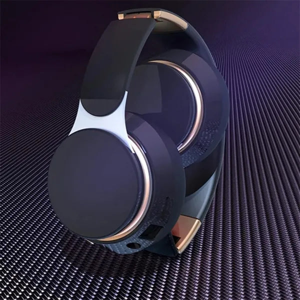 Stereo Wireless Bluetooth Headset Folding Telescopic