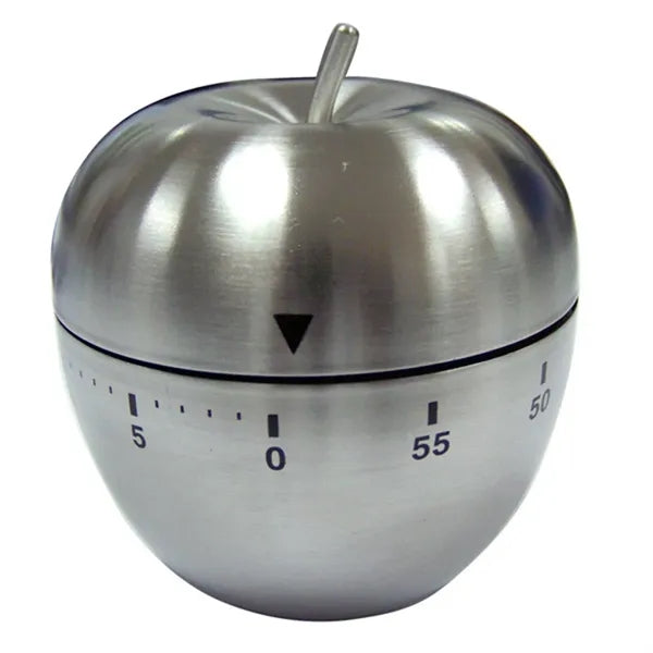 Stainless Steel Mechanical Egg Shape Timer
