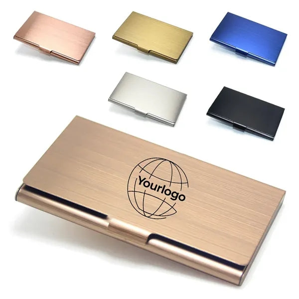 Stainless Steel Slim Business Card Case