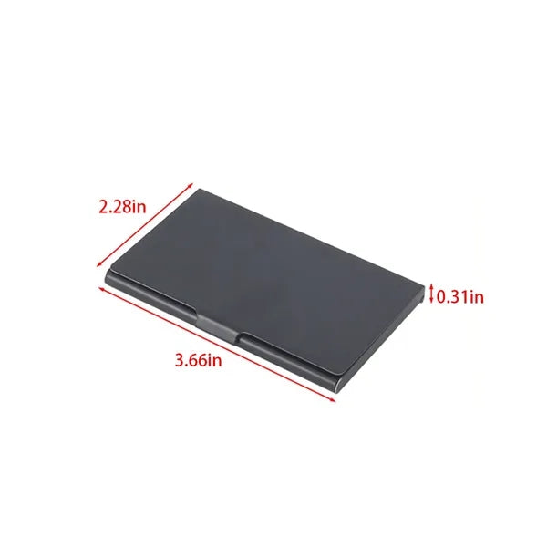 Stainless Steel Slim Business Card Case