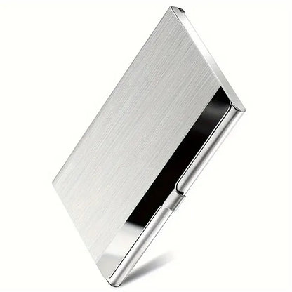 Stainless Steel Slim Business Card Case