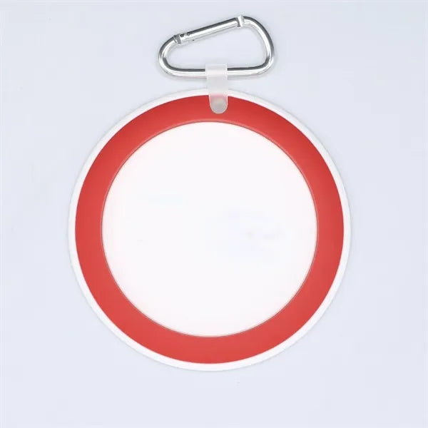 PVC Golf Bag Tag Round Luggage Identifier Clip Travel Sports