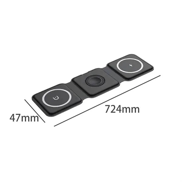 3-in-1 Foldable Magnetic Wireless Charger