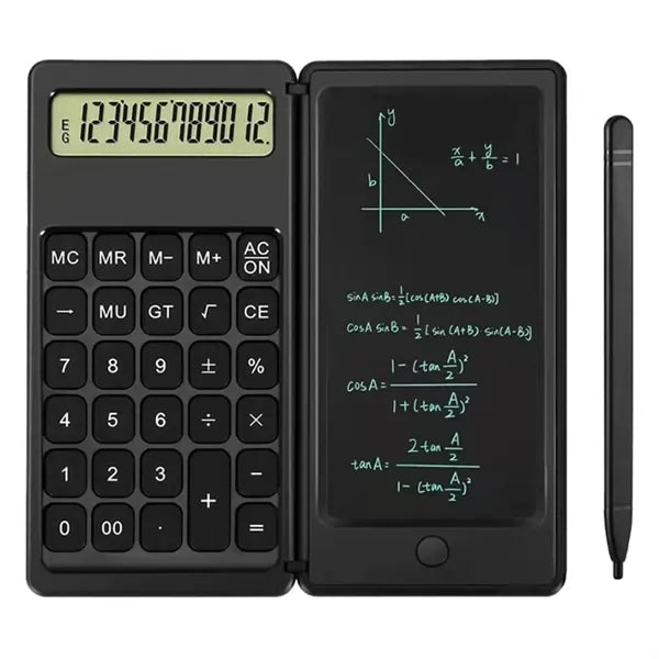 Calculator Writing Tablet Dual Function Math Learning Tool