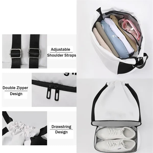 Waterproof Sports Drawstring Backpack