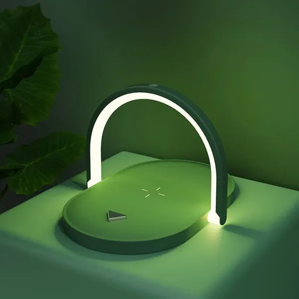 3 in1 Phone Stand Wireless Charging Station
