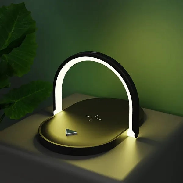 3 in1 Phone Stand Wireless Charging Station