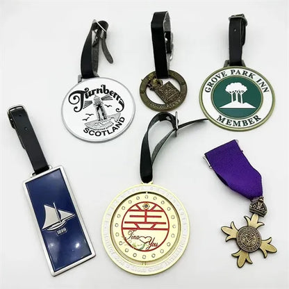 Metal Golf bag tag