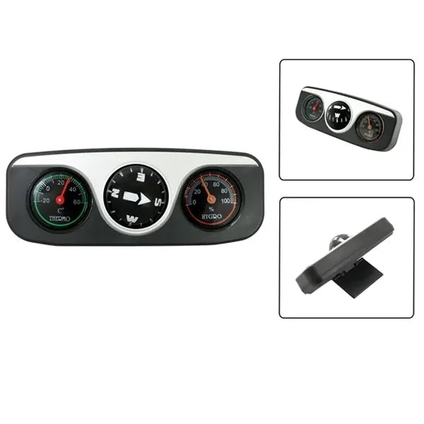 3-in-1 Car Dashboard Compass