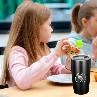 20 Oz Stainless Steel Vacuum Insulated Tumbler w/ Slider Lid