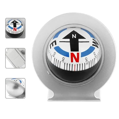 Large Car Dashboard Compass Ball