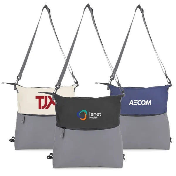 Ocean Plastic Two Tone Backpack Tote