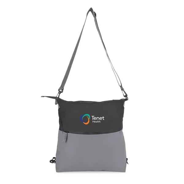 Ocean Plastic Two Tone Backpack Tote