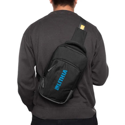 Ocean Plastic Two Tone Ripstop Sling Bag