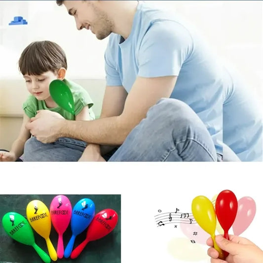 Plastic Mini Maraca Musical Instrument