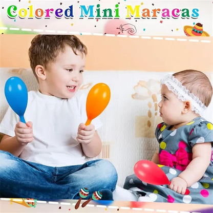 Plastic Mini Maraca Musical Instrument