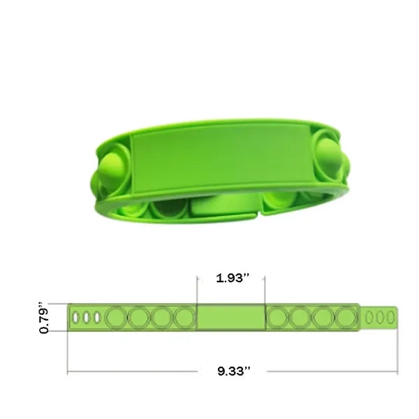 Push Pop Bubble Wristband Fidget Toy