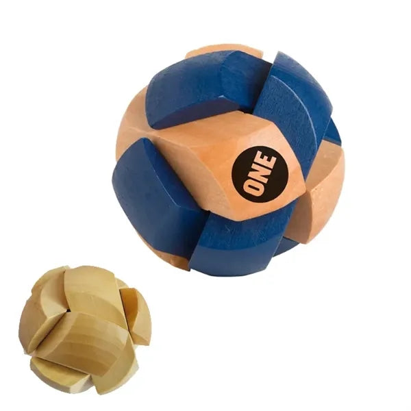 Wooden Soccer Ball Puzzle