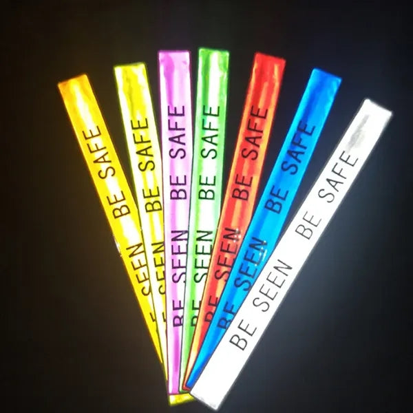 Reflective Safety Slap Bracelet