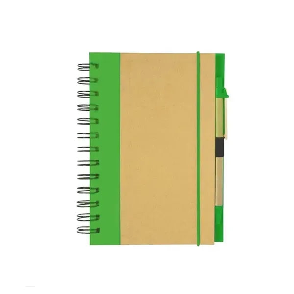 Eco Friendly Notebook with Pen(5"X7")