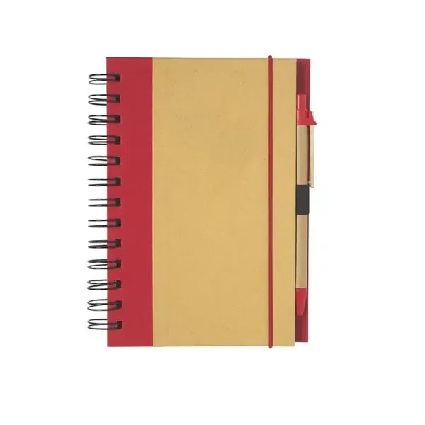 Eco Friendly Notebook with Pen(5"X7")
