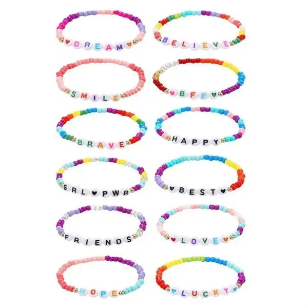 Colorful Beaded Bracelets