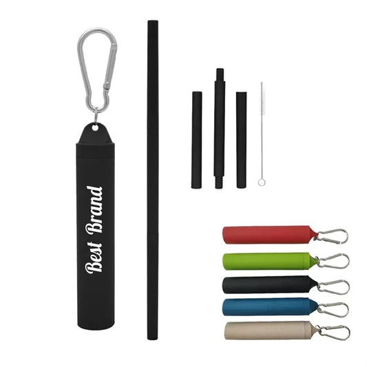 Wheat Straw Holder Set with Carabiner