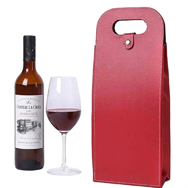 Portable Insulated Wine Cooler Bag