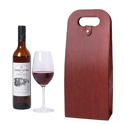Portable Insulated Wine Cooler Bag