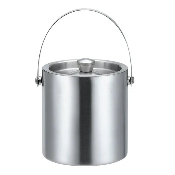 1.4L Double-Wall Stainless Steel Insulated Ice Bucket