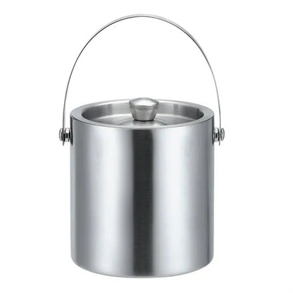 1.4L Double-Wall Stainless Steel Insulated Ice Bucket