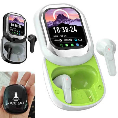 In-ear Bluetooth Earbuds with Screen