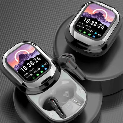 In-ear Bluetooth Earbuds with Screen