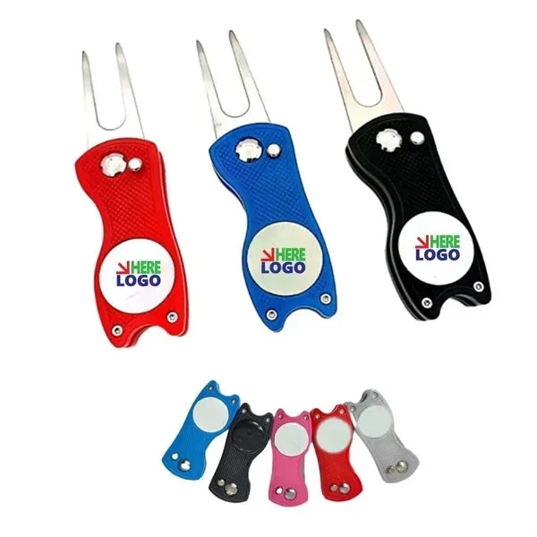 Customizable Advertising Golf Forks