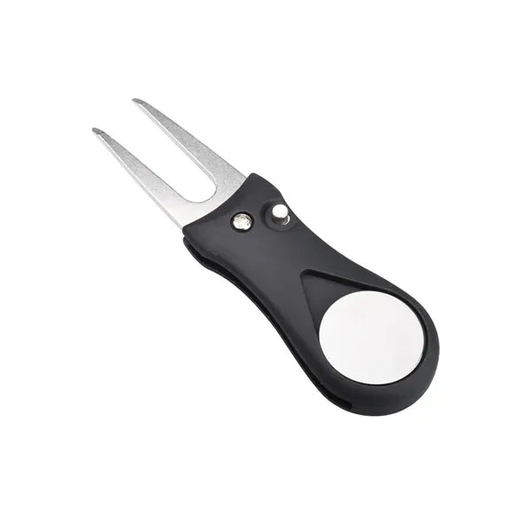 Foldable Golf Divot Repair Tool with Marker