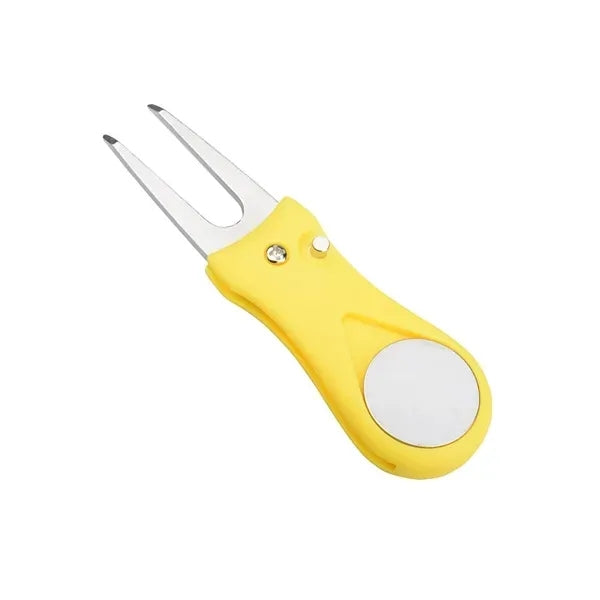 Foldable Golf Divot Repair Tool with Marker