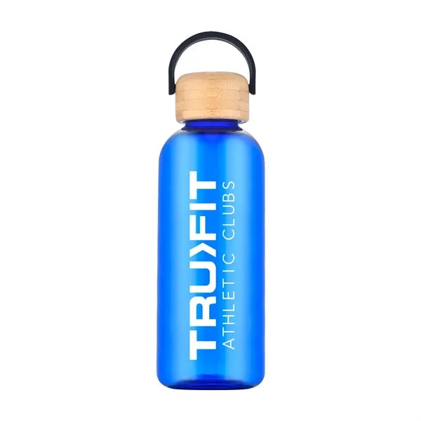21 oz Recycled RPET Bottle with Bamboo Lid