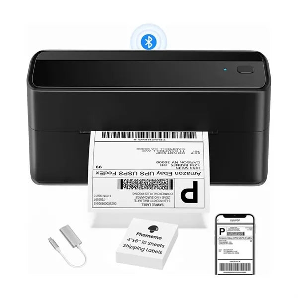 Bluetooth Thermal Shipping Label Printer
