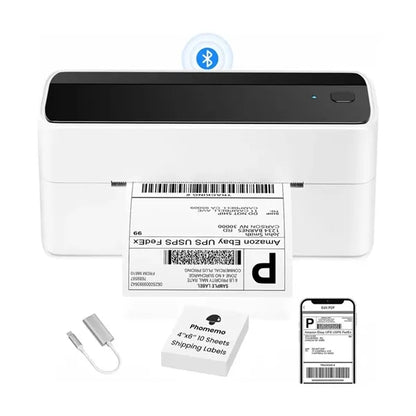 Bluetooth Thermal Shipping Label Printer