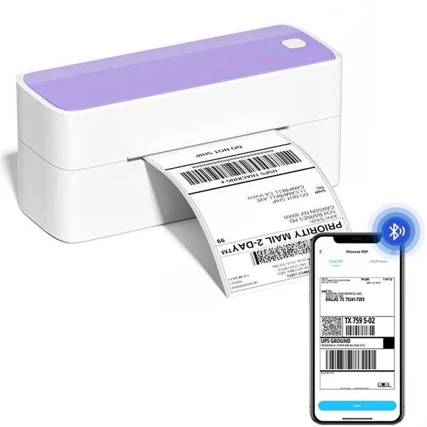 Bluetooth Thermal Shipping Label Printer