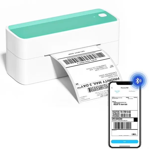 Bluetooth Thermal Shipping Label Printer