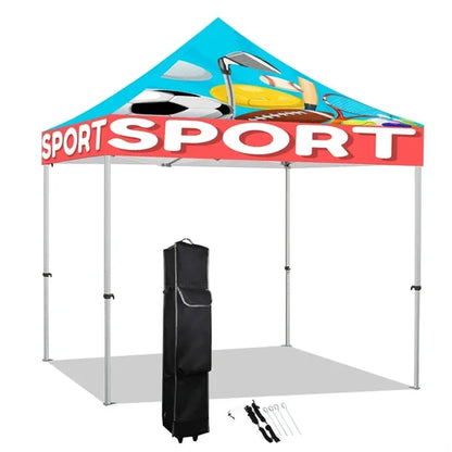 10' Premium Hex Aluminum Tent Kit with Sublimation