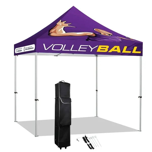 10' Premium Hex Aluminum Tent Kit with Sublimation