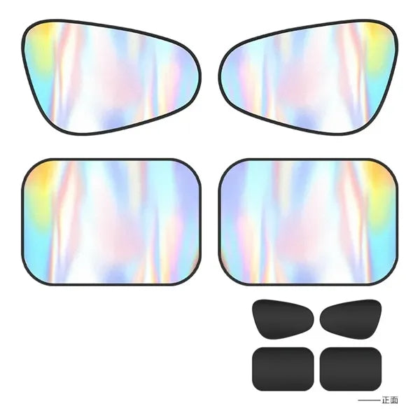4-Piece Car Window Sun Shade Set