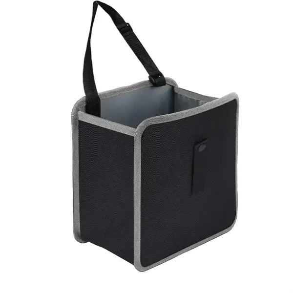 Car Trash Can with Hanging Strap