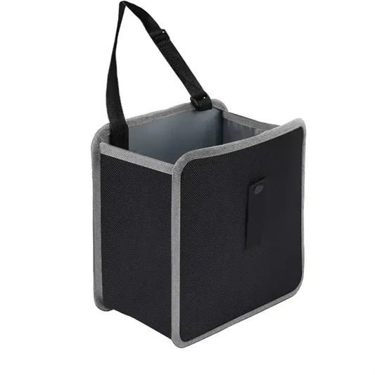 Car Trash Can with Hanging Strap