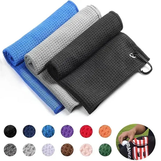 Golf Towel With Grommet And Hook